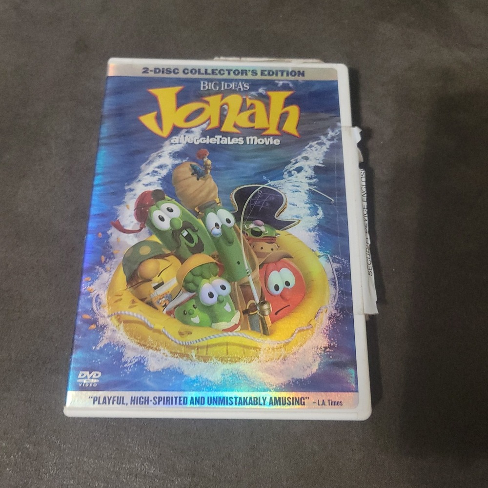 Jonah A Veggietales Movie A Big Idea DVD Collector's Edition Tested